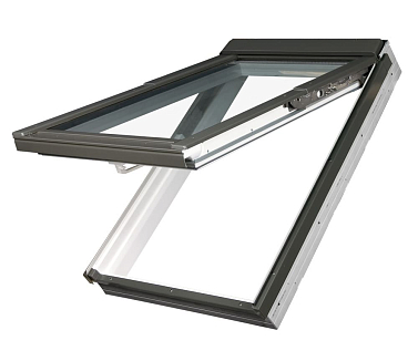 Купить Мансардное окно FAKRO LUX PPP-V U3 78х160см / preSelect Max / Белое ПВХ / комбинированное открывание - изображение 5